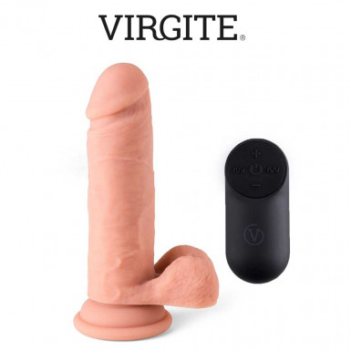 Virgite Vibrator - vibrator realistic cu telecomanda