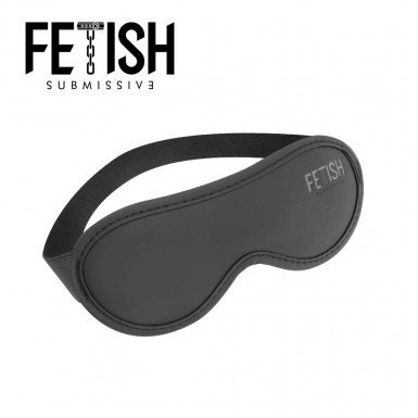 Fetish Submissive Mask II - masca de ochi din piele vegana