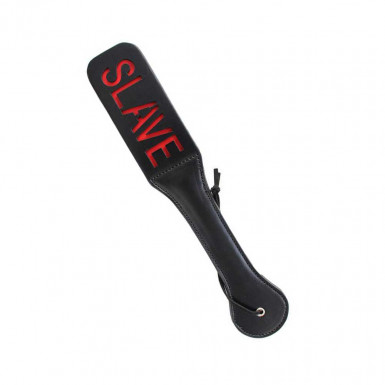 Whip Paddle SLAVE - whip paddle in black color