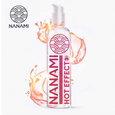 NANAMI Water Based Lubricant Hot Effect - lubrifiant pe baza de apa cu efect fierbinte 150ml