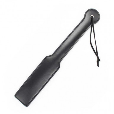 Classic Paddle Black | price 67lei | PU leather paddle in black color | iLove24