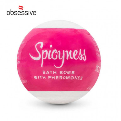 Obsessive Spicyness Bath Bomb - bath bomb with pheromones