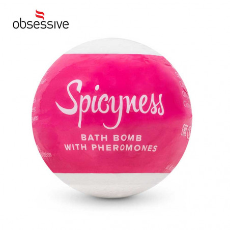 Obsessive Spicyness Bath Bomb - bomba de baie cu feromoni