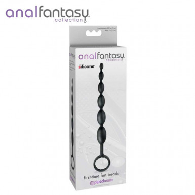 ANAL FANTASY Silicone Anal Beads - first-time silicone anal beads 21cm