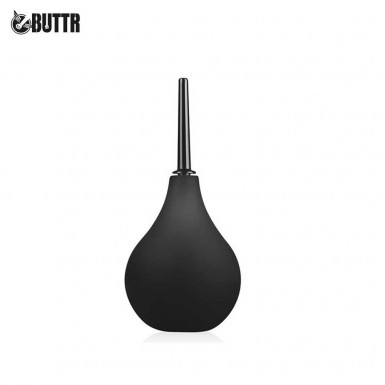BUTTR Anal Douche Black - quality silicone black anal douche 160ml