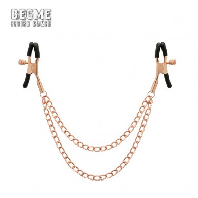BEGME Black Edition Premium Nipple Clamps - cleme sfarcuri premium unisex