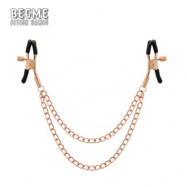 BEGME Black Edition Premium Nipple Clamps - unisex premium nipple clamps