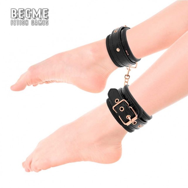 BEGME Black Edition Premium Ankle cuffs - unisex premium ankle cuffs